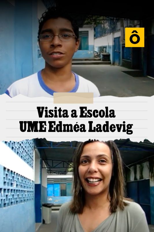 Visita a Escola UME Edm�a Ladevig